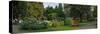 View of garden around La Rocca, Bergamo, Lombardy, Italy-null-Stretched Canvas