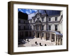 View of Gaston D'Orleans Wing, 1635-1638-Francois Mansart-Framed Giclee Print