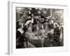 View of Gay 90S Wedding Reception-null-Framed Photographic Print