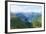 View of Geiranger and Geirangerfjord, from the Summit of Mount Dalsnibba, 1497M, Norway-Amanda Hall-Framed Photographic Print