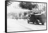 View of German Vehicle for Disbursing Water during Unrests-null-Framed Stretched Canvas