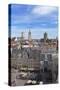 View of Ghent, Flanders, Belgium, Europe-Ian Trower-Stretched Canvas
