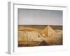 View of Giza Necropolis, 1842-1845-null-Framed Giclee Print