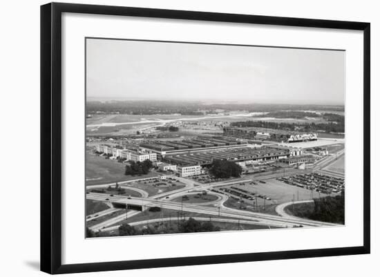 View of Glenn Martin Company Plant by Architect Albert Kahn-null-Framed Photographic Print