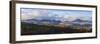 View of Goatfell and the Northern Mountains, Isle of Arran, North Ayrshire, Scotland, United Kingdo-Gary Cook-Framed Photographic Print