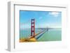 View of Golden Gate Bridge, San Francisco, California, North America-Marco Simoni-Framed Photographic Print