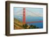 View of Golden Gate Bridge, San Francisco, California, North America-Marco Simoni-Framed Photographic Print