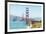 View of Golden Gate Bridge, San Francisco, California, North America-Marco Simoni-Framed Photographic Print