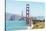 View of Golden Gate Bridge, San Francisco, California, North America-Marco Simoni-Stretched Canvas