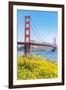 View of Golden Gate Bridge, San Francisco, California, North America-Marco Simoni-Framed Photographic Print