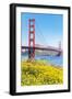 View of Golden Gate Bridge, San Francisco, California, North America-Marco Simoni-Framed Photographic Print