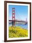 View of Golden Gate Bridge, San Francisco, California, North America-Marco Simoni-Framed Photographic Print