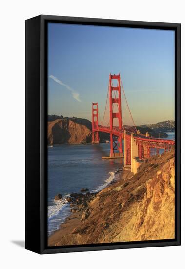 View of Golden Gate Bridge, San Francisco, California, USA-Stuart Westmorland-Framed Stretched Canvas