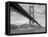 View of Golden Gate Bridge-Bettmann-Framed Stretched Canvas