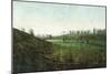 View of Golfers Playing at Inverness Club - Toledo, OH-Lantern Press-Mounted Art Print