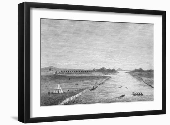 View of Gondokoro-null-Framed Giclee Print