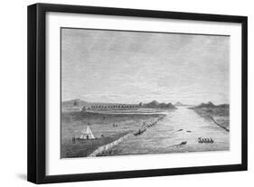 View of Gondokoro-null-Framed Giclee Print