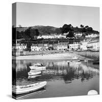 View of Gorey Harbour on the Island of Jersey, 1965-Staff-Stretched Canvas