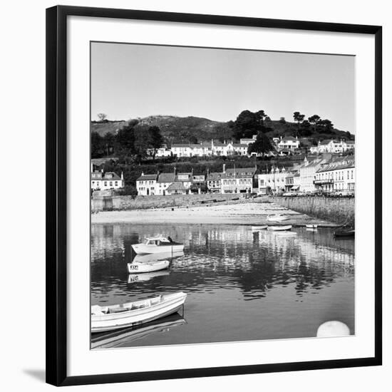 View of Gorey Harbour on the Island of Jersey, 1965-Staff-Framed Photographic Print