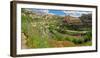 View of Gorge seen from town, Hoz del Huecar, Cuenca, Castilla-La Mancha, Spain-null-Framed Photographic Print