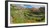 View of Gorge seen from town, Hoz del Huecar, Cuenca, Castilla-La Mancha, Spain-null-Framed Photographic Print