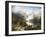 View of Gosau Lake near Salzburg-August Wilhelm Leu-Framed Giclee Print