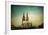 View of Gothic Cathedral in Cologne, Germany-ilolab-Framed Photographic Print
