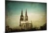 View of Gothic Cathedral in Cologne, Germany-ilolab-Mounted Photographic Print