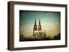 View of Gothic Cathedral in Cologne, Germany-ilolab-Framed Photographic Print