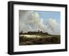 View of Grainfields with a Distant Town, c.1670-Jacob Isaaksz. Or Isaacksz. Van Ruisdael-Framed Giclee Print