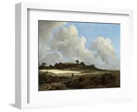 View of Grainfields with a Distant Town, c.1670-Jacob Isaaksz. Or Isaacksz. Van Ruisdael-Framed Giclee Print