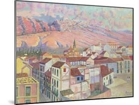 View of Granada-Diario Regoyos y Valdes-Mounted Giclee Print