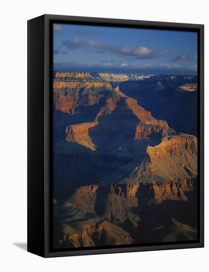 View of Grand Canyon at Sunset, Grand Canyon National Park, Arizona, USA-Adam Jones-Framed Stretched Canvas