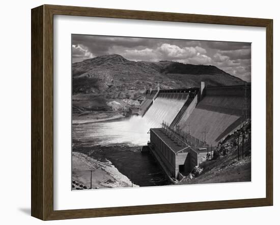 View of Grand Coulee Dam-null-Framed Photographic Print