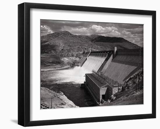 View of Grand Coulee Dam-null-Framed Photographic Print