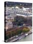 View of Grand Palais from Eiffel Tower, Paris, France-Lisa S. Engelbrecht-Stretched Canvas