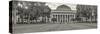 View of great building and park on Cambridge, Massachusetts, USA-Panoramic Images-Stretched Canvas
