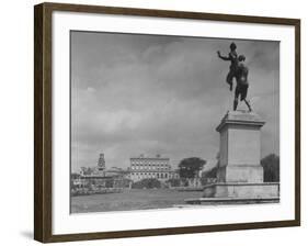 View of Great House at Cliveden, Estate Owned by Lord William Waldorf Astor and Lady Nancy Astor-Hans Wild-Framed Photographic Print