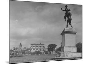 View of Great House at Cliveden, Estate Owned by Lord William Waldorf Astor and Lady Nancy Astor-Hans Wild-Mounted Photographic Print