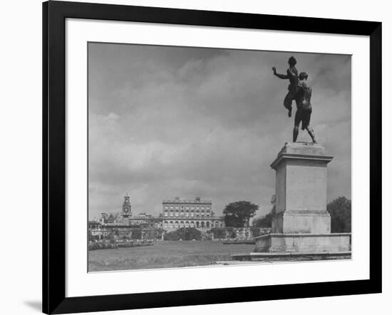 View of Great House at Cliveden, Estate Owned by Lord William Waldorf Astor and Lady Nancy Astor-Hans Wild-Framed Photographic Print