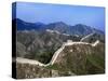 View of Great Wall, Badaling, China-Dallas and John Heaton-Stretched Canvas