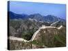 View of Great Wall, Badaling, China-Dallas and John Heaton-Stretched Canvas