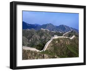 View of Great Wall, Badaling, China-Dallas and John Heaton-Framed Photographic Print