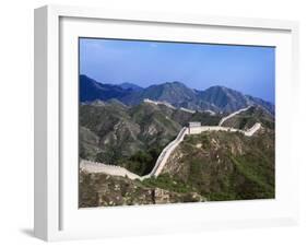 View of Great Wall, Badaling, China-Dallas and John Heaton-Framed Photographic Print