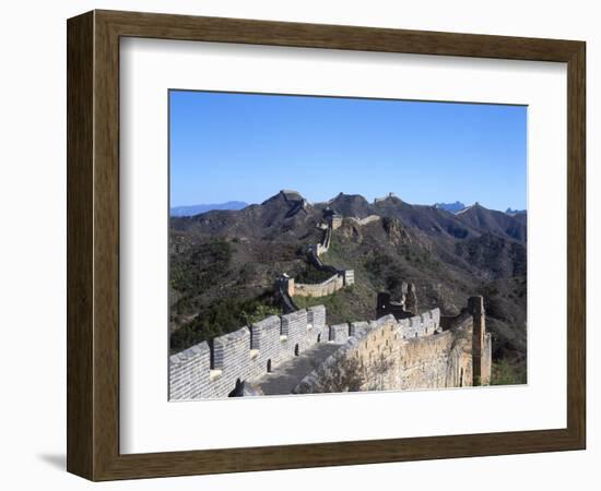 View of Great Wall, Jinshanling, China-Dallas and John Heaton-Framed Photographic Print