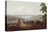 View of Greenock, Scotland-Robert Salmon-Stretched Canvas