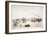 View of Greenwich across the River Thames, London, C1841-William Parrott-Framed Giclee Print