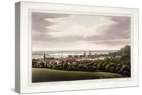 View of Greenwich, London, 1795-Joseph Constantine Stadler-Stretched Canvas