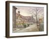 View of Grey Coat Hospital, Greycoat Place, Westminster, London, 1886-John Crowther-Framed Giclee Print