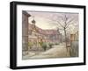 View of Grey Coat Hospital, Greycoat Place, Westminster, London, 1886-John Crowther-Framed Giclee Print